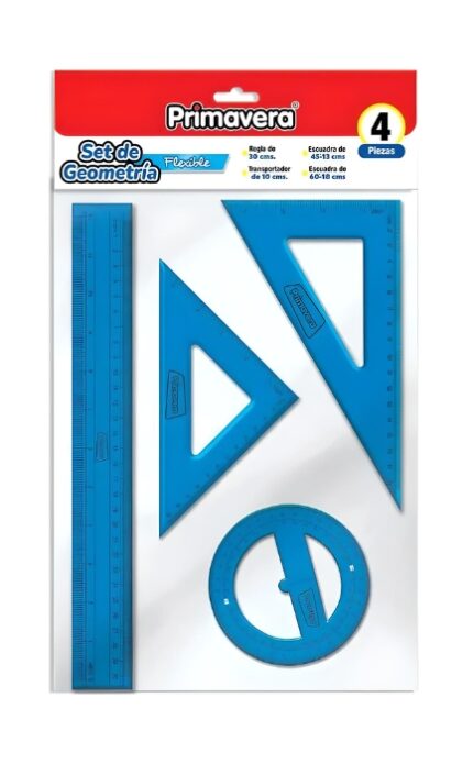 JUEGO GEOMÉTRICO x 4 PIEZAS PRIMAVERA